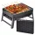 Összecsukható kerti kemping grill RC-K-933, fekete