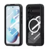 Shellbox Samsung Galaxy S25 MagSafe vízálló tok, fekete