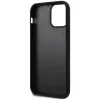 Karl Lagerfeld 3D Rubber Karl and Choupette Apple iPhone 13 hátlap tok, fekete