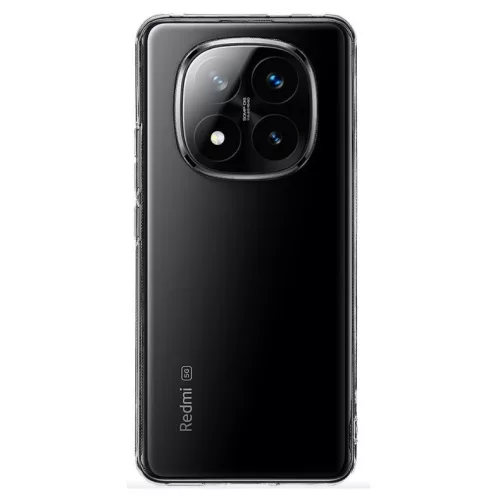 Tactical TPU Xiaomi Redmi Note 14 Pro+ 5G (Global) hátlap tok, átlátszó