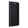 Forcell Sensitive Xiaomi Redmi Note 14 4G (Global) oldalra nyíló flip tok, fekete