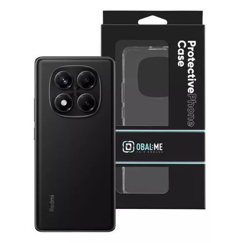 OBAL:ME Xiaomi Redmi Note 14 Pro 4G műanyag hátlap tok, átlátszó