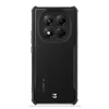 Tactical Quantum Stealth Xiaomi Redmi Note 14 Pro 5G / Poco X7 hátlap tok, átlátszó/fekete