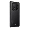 Tactical Quantum Stealth Xiaomi Redmi Note 14 Pro+ hátlap tok, átlátszó/fekete