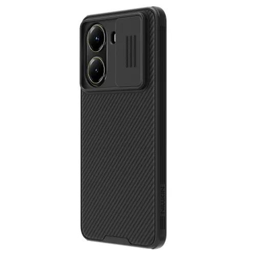 Nillkin CamShield Pro Magnetic Xiaomi Poco X7 Pro mágneses műanyag hátlap tok, fekete