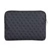 Guess PU 4G Triangle Logo Sleeve 14" laptop táska, fekete