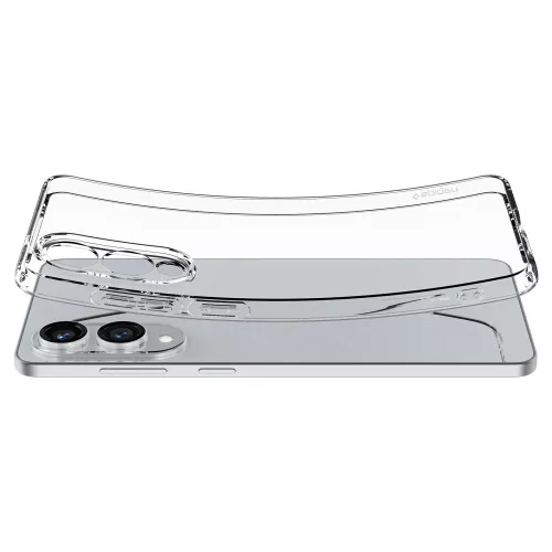Spigen Liquid Crystal Samsung Galaxy S25 Edge tok, Crystal Clear, átlátszó