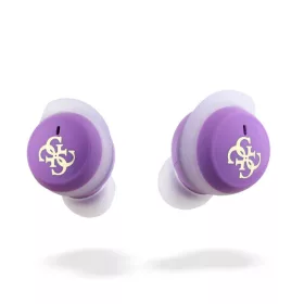 Guess 4G Logo Mini TWS bluetooth headset, lila