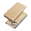 Magnet Motorola Edge 60 Fusion mágneses flip tok, arany