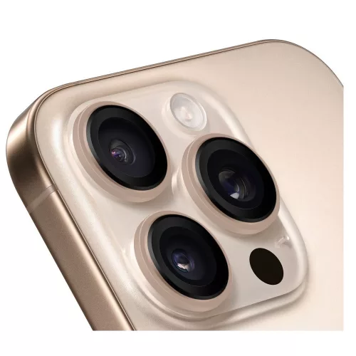 Obal:Me Apple iPhone 16 Pro/16 Pro Max tempered glass kamera védő üvegfólia, desert titanium