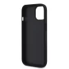 Guess PU Grained 4G Metal Logo Apple iPhone 16 hátlap tok, fekete