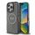 Guess IML Glitter Ring Apple iPhone 16 Pro Max Magsafe kompatibilis hátlap tok, fekete