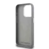 Karl Lagerfeld Grained PU K&CH Heads iPhone 15 Pro hátlap tok, szürke