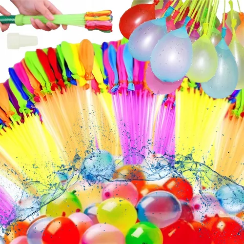 Wooze Magic Ballons Vízibomba szett, 3 x 37 db lufival, színes