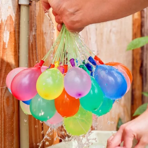 Wooze Magic Ballons Vízibomba szett, 3 x 37 db lufival, színes