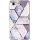 Samsung Galaxy A21s SM-A217F, Szilikon tok, sokszöges márvány minta, Wooze Geometric Marble, színes/kék
