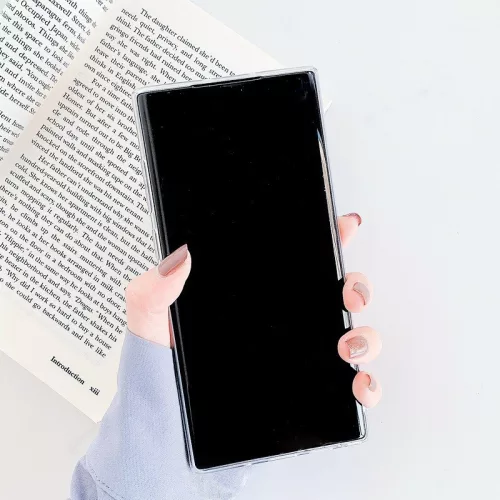 Samsung Galaxy S21 Ultra 5G SM-G998, Szilikon tok, sokszöges márvány minta, Wooze Geometric Marble, színes/fehér