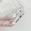 Samsung Galaxy Note 10 / 10 5G SM-N970 / N971, Szilikon tok, sokszöges márvány minta, Wooze Geometric Marble, színes/fehér