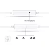 Vezetékes sztereó fülhallgató, 3.5 mm, mikrofon, funkció gomb, Oppo MH135, fehér, gyári