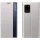 Samsung Galaxy A73 5G SM-A736B, Oldalra nyíló tok, stand, hívás mutatóval, vékony csíkban, Wooze Look Inside, ezüst