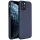 Huawei Honor X7 / Honor Play 30 Plus, Szilikon tok, Wooze Liquid Silica Gel, sötétkék