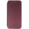 Apple iPhone 14 Plus, Oldalra nyíló tok, stand, Forcell Elegance, bordó