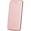 Apple iPhone 14 Pro Max, Oldalra nyíló tok, stand, Forcell Elegance, vörösarany