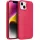 Samsung Galaxy S22 Ultra 5G SM-S908, Szilikon tok, közepesen ütésálló, fémhatású kamera keret, Frame Case, magenta