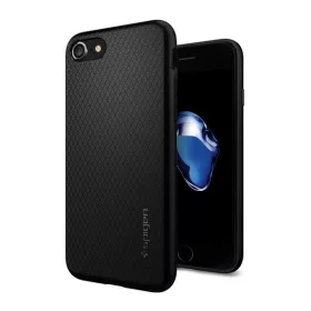  Spigen Liquid Air Apple iPhone SE 2022 / 2020 / 8 / 7 tok, Black, fekete