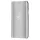 Apple iPhone 15 Pro, Oldalra nyíló tok, hívás mutatóval, Smart View Cover, ezüst (utángyártott)