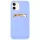Apple iPhone 15 Plus, Szilikon tok, kártyatartóval, Wooze Card Slot, világoskék