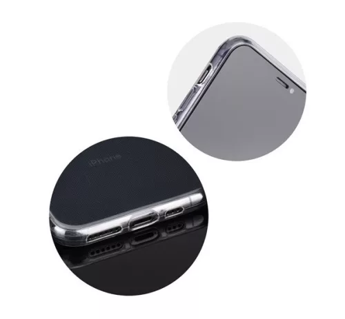 Apple iPhone 8 Plus/7 Plus Ultra Slim 0,5mm szilikon tok, átlátszó