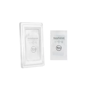  Samsung A750 Galaxy A7 (2018), 5D Full Glue hajlított tempered glass kijelzővédő üvegfólia, fekete