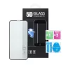 Samsung A705 Galaxy A70, 5D Full Glue hajlított tempered glass kijelzővédő üvegfólia, fekete