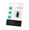 Adapter, USB Type-C - microUSB átalakító, fekete