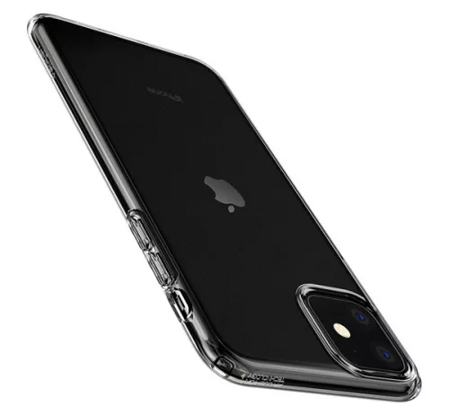 Spigen Liquid Crystal Apple iPhone 11 tok, Crystal Clear, átlátszó