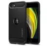 Spigen Rugged Armor Apple iPhone SE 2022 / 2020 tok, Matte Black, fekete