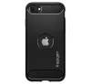 Spigen Rugged Armor Apple iPhone SE 2022 / 2020 tok, Matte Black, fekete