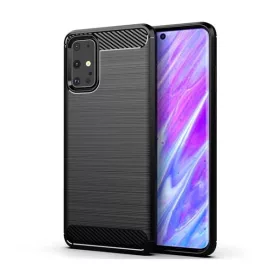 Forcell Carbon hátlap tok Samsung G980 Galaxy S20, fekete