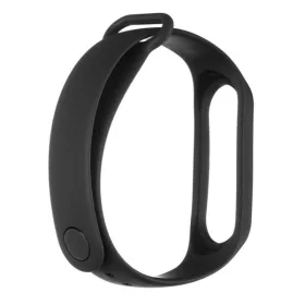   Tactical kiegészítő szilikon karpánt Xiaomi Mi Band 3/4, fekete