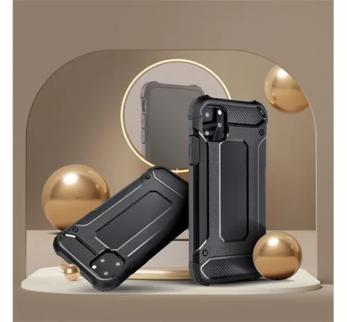 Forcell Armor hátlap tok Samsung A515 Galaxy A51, fekete