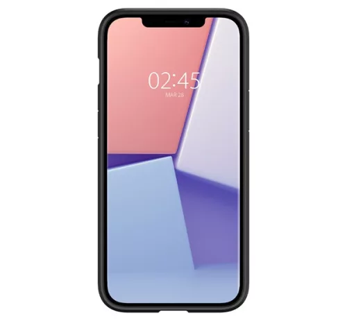 Spigen Ultra Hybrid Apple iPhone 12 / 12 Pro tok, Matte Black, fekete