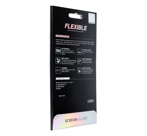 Apple iPhone 12 mini, 5D Full Glue Nano teljes kijelzős üvegfólia, fekete