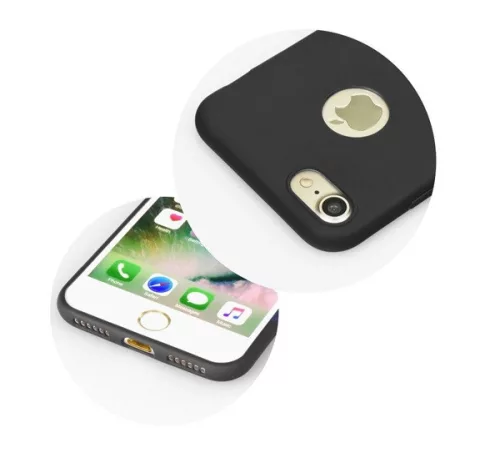 Forcell Soft Xiaomi Redmi 9C szilikon tok, fekete
