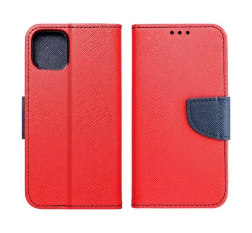 Fancy Samsung A725 Galaxy A72 flip tok, piros-kék