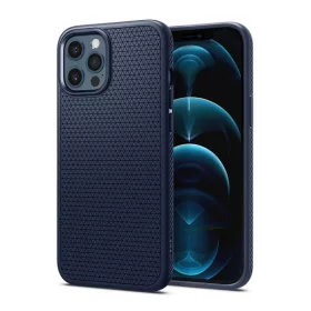   Spigen Liquid Air Apple iPhone 12/12 Pro tok, Navy Blue, kék
