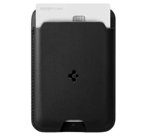 Spigen Valentinus Apple iPhone Magsafe kártyatartó, fekete