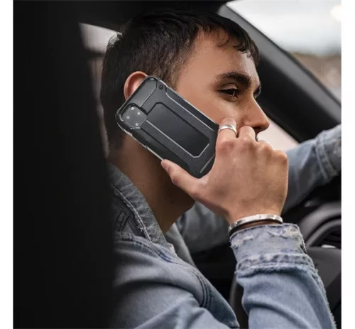 Forcell Armor hátlavédő tok, Samsung Galaxy A52/A52s, fekete
