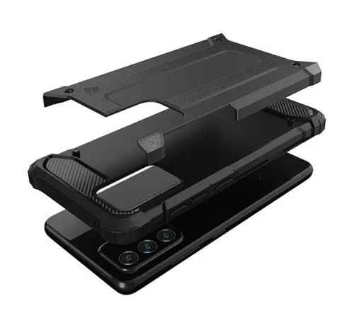 Forcell Armor hátlavédő tok, Samsung Galaxy A52/A52s, fekete