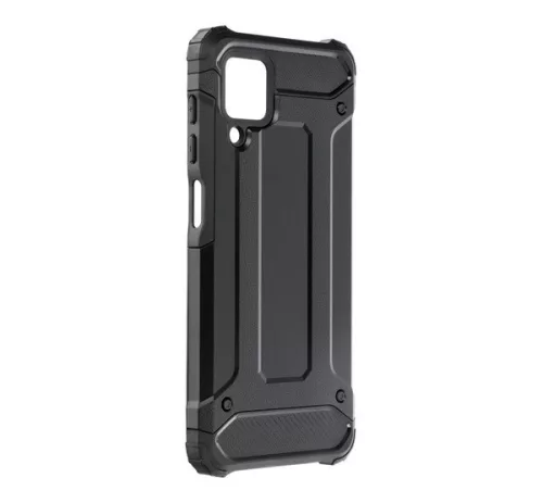Forcell Armor hátlavédő tok, Samsung Galaxy A12, fekete